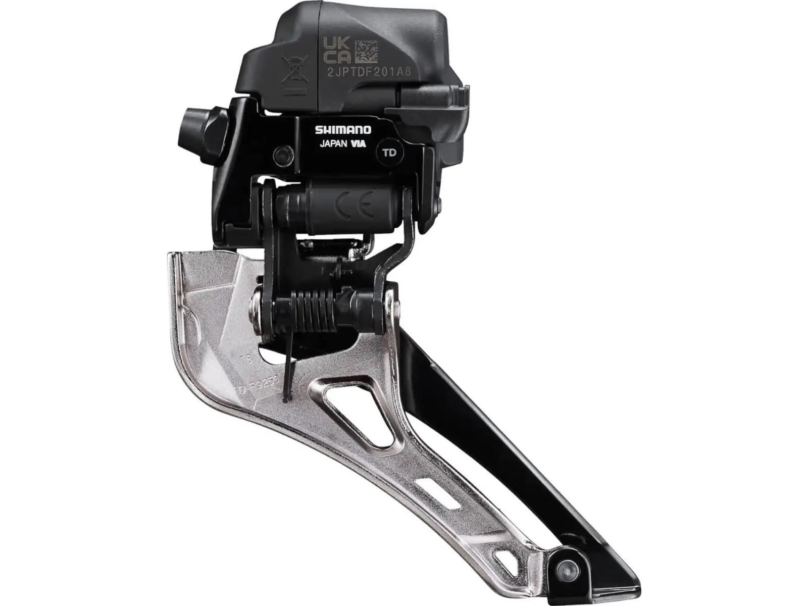 Shimano Dura-Ace FD-R9250 Umwerfer 2×12-fach, Anlöt, Down Swing, 61-66°, 46-55 Zähne