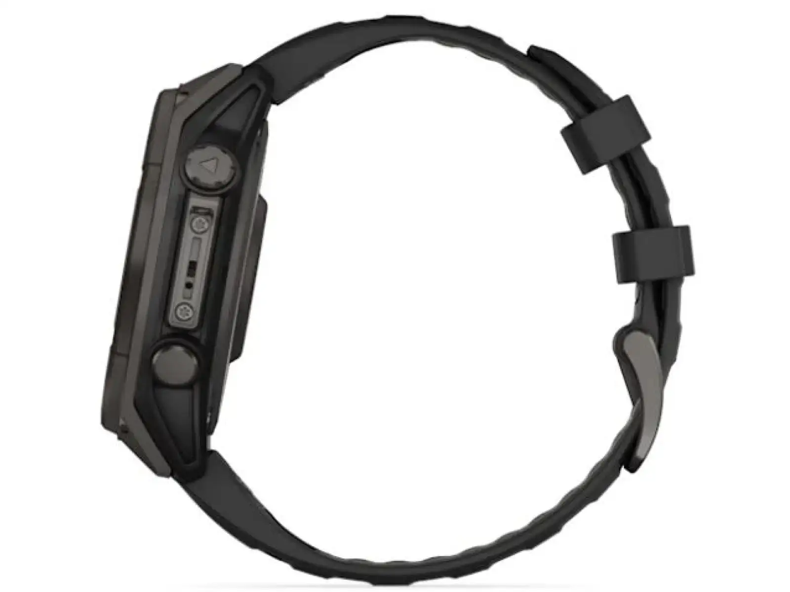Garmin fenix 8 - 47 mm Solar Sapphire Smartwatch Carbon Gray DLC Titanium Black/Gray