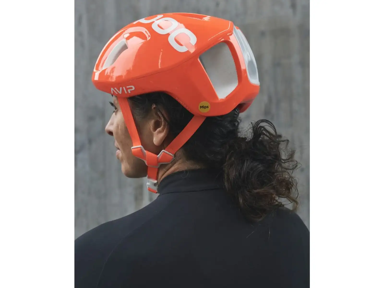 POC Ventral MIPS Helm Fluorescent Orange AVIP