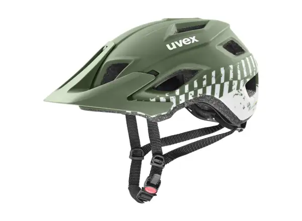 Uvex Access Helm Moss Green/White Matt