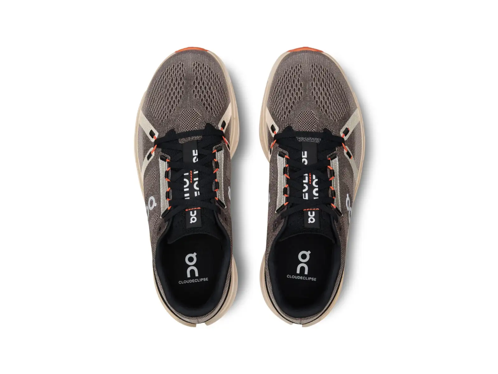 On Cloudeclipse Herren-Laufschuhe Fade/Sand