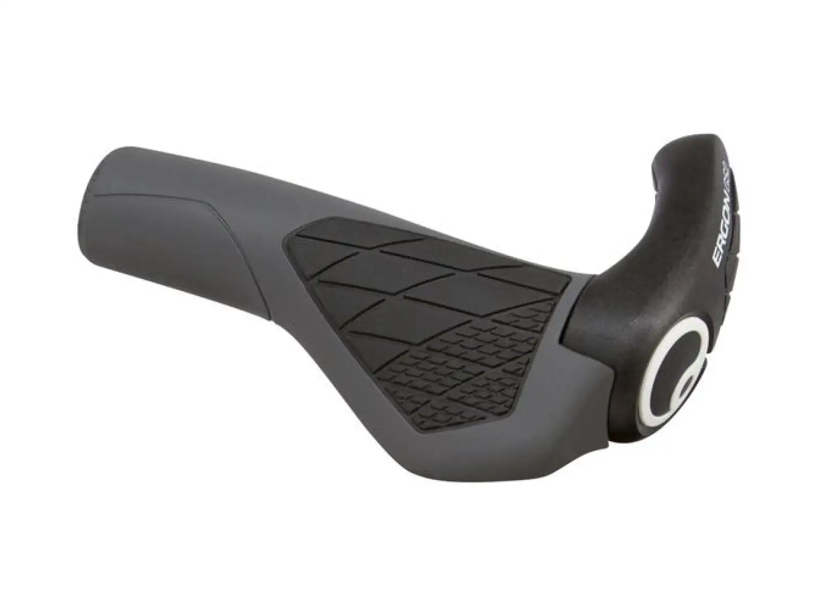 Ergon GS2-L Griffe mit Hörnchen Schwarz