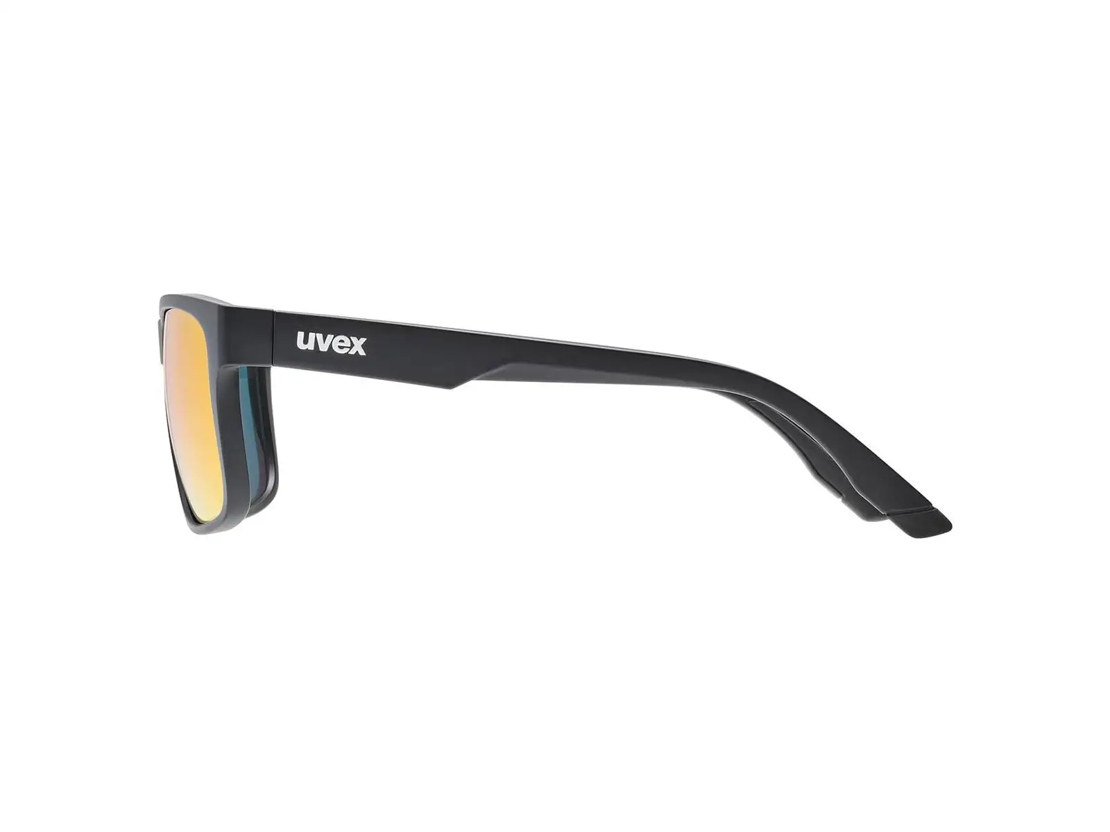 Uvex Poise Sonnenbrille Black Matt/Mirror Red