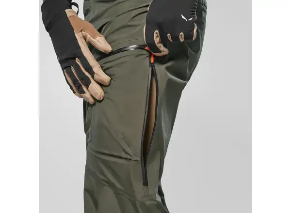 Salewa Sella 3L Powertex Herren Hose Dark Olive