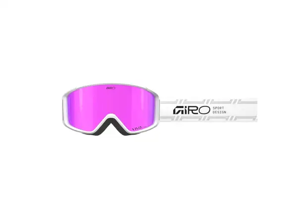 Giro Index 2.0 Skibrille weiß Stacked/Amber Pink