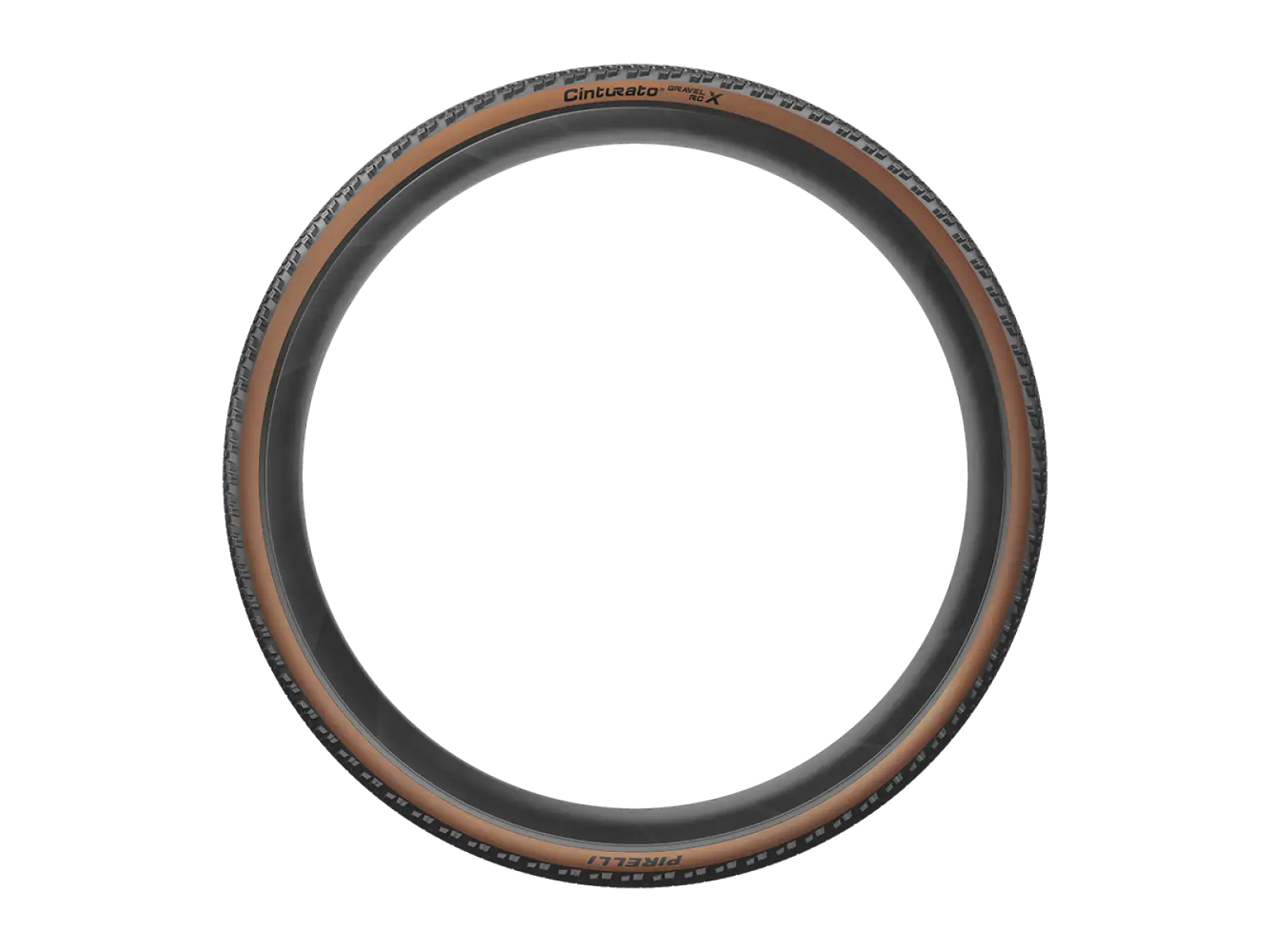 Pirelli Cinturato Gravel RC-X Klassischer Gravel-Reifen mit Kevlar in Schwarz.