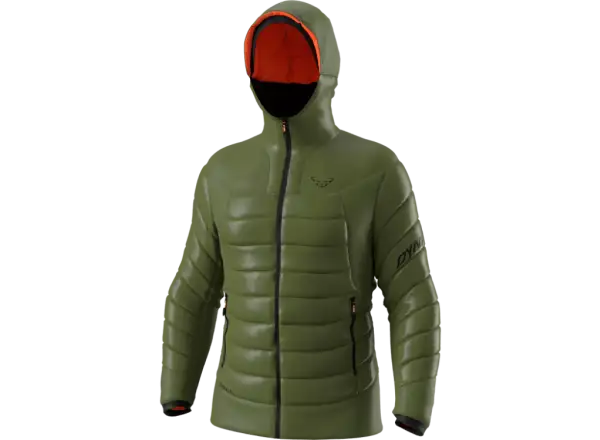 Dynafit Free Down RDS Herren Daunenjacke mit Kapuze Winter Moss