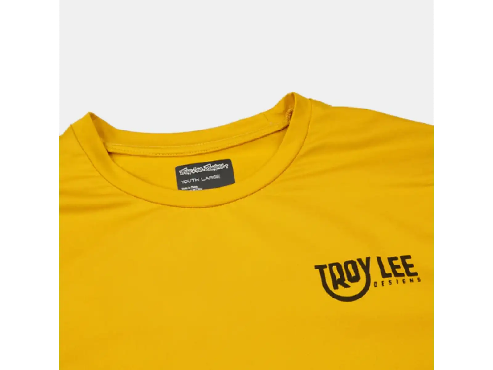 Troy Lee Designs Skyline Ruckus Ride Kindertrikot langärmlig Eyez Safron