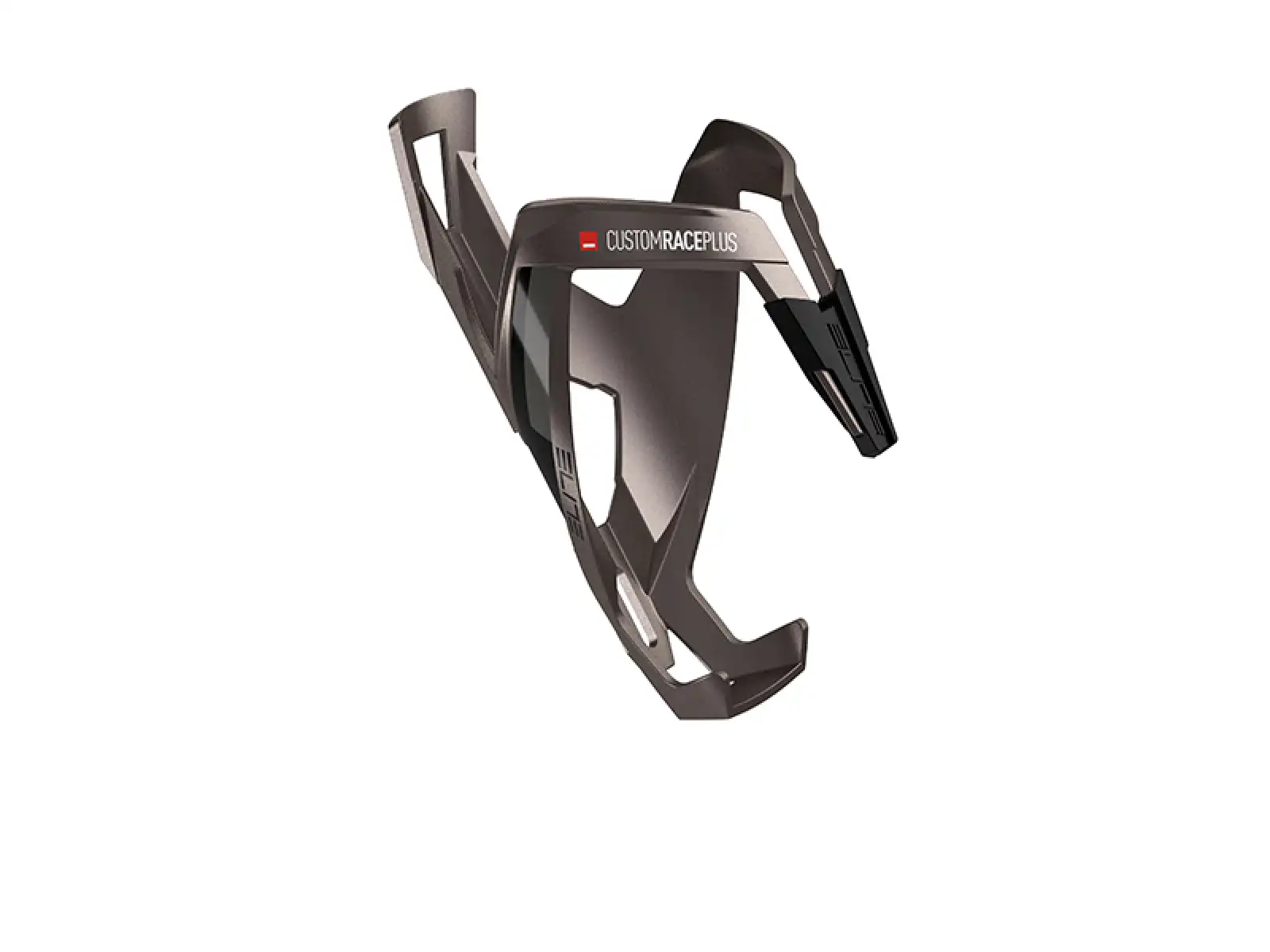 Elite Custom Race Plus Flaschenhalter aus Titan Metal/Schwarz