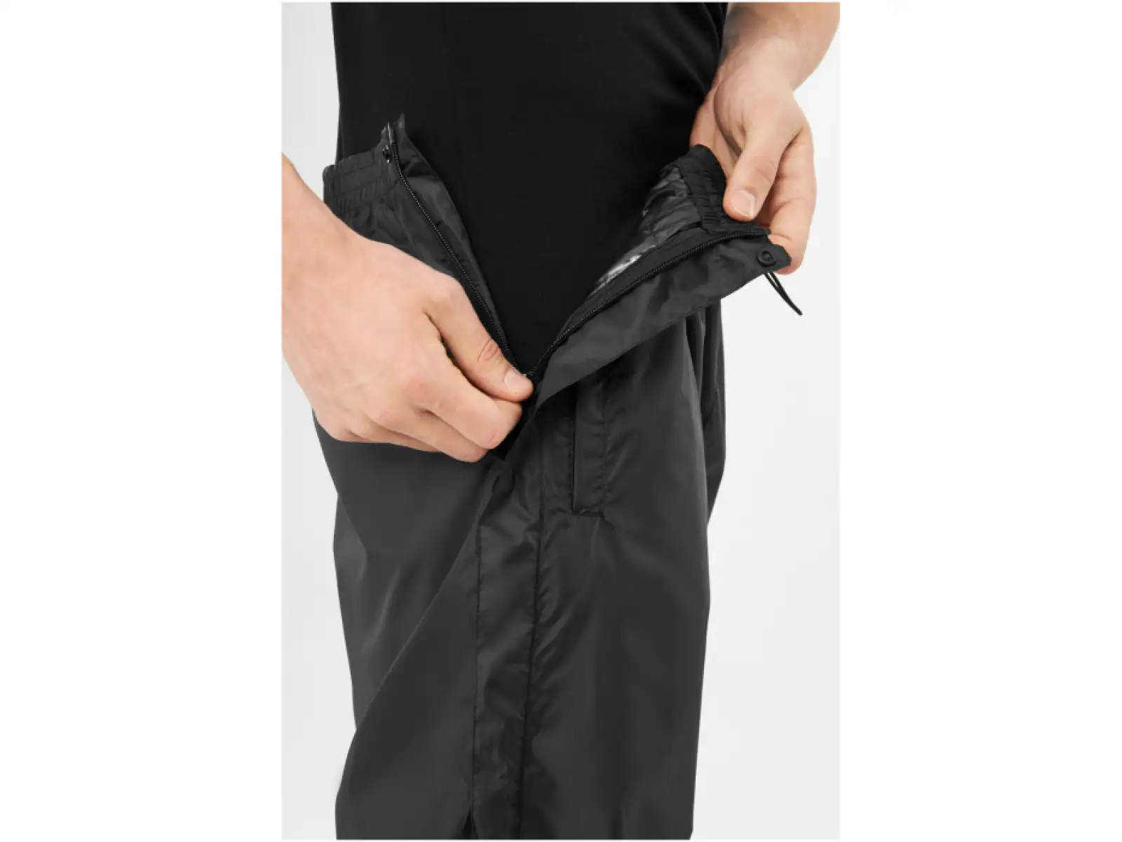 Viking Active Line Rainier Herren-Ganzreißverschluss-Hose Black