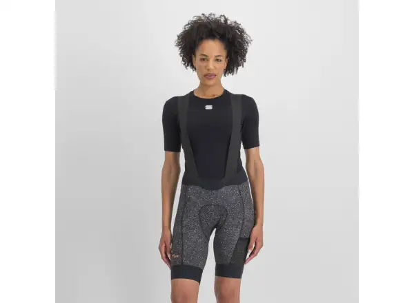 Sportful Sky Rider Supergiara Damen Radhose mit Latz und Einlage Black