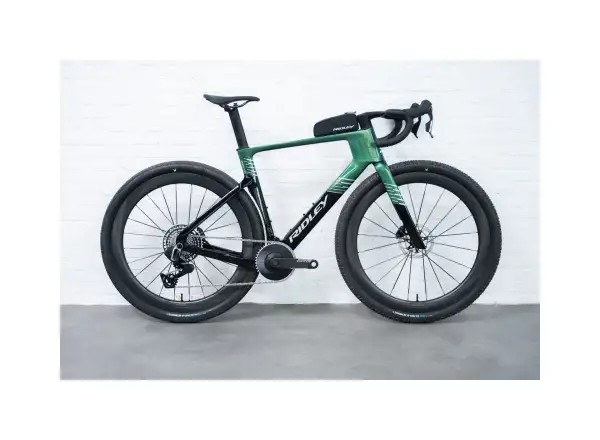Ridley KANZO Fast 2.0 Force XPLR Gravelbike Stellar Green/UD Carbon/Silver