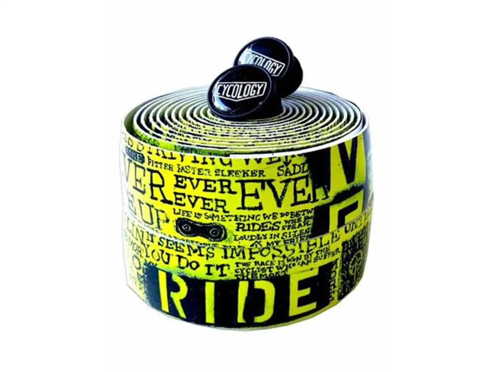 Cycology Ride Graffiti Lenkerband Gelb