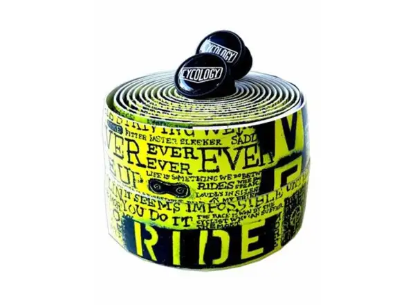 Cycology Ride Graffiti Lenkerband Gelb