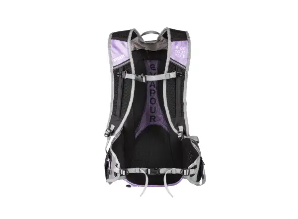 R2 Raven Sport-Rucksack 10l lila violett/schwarz