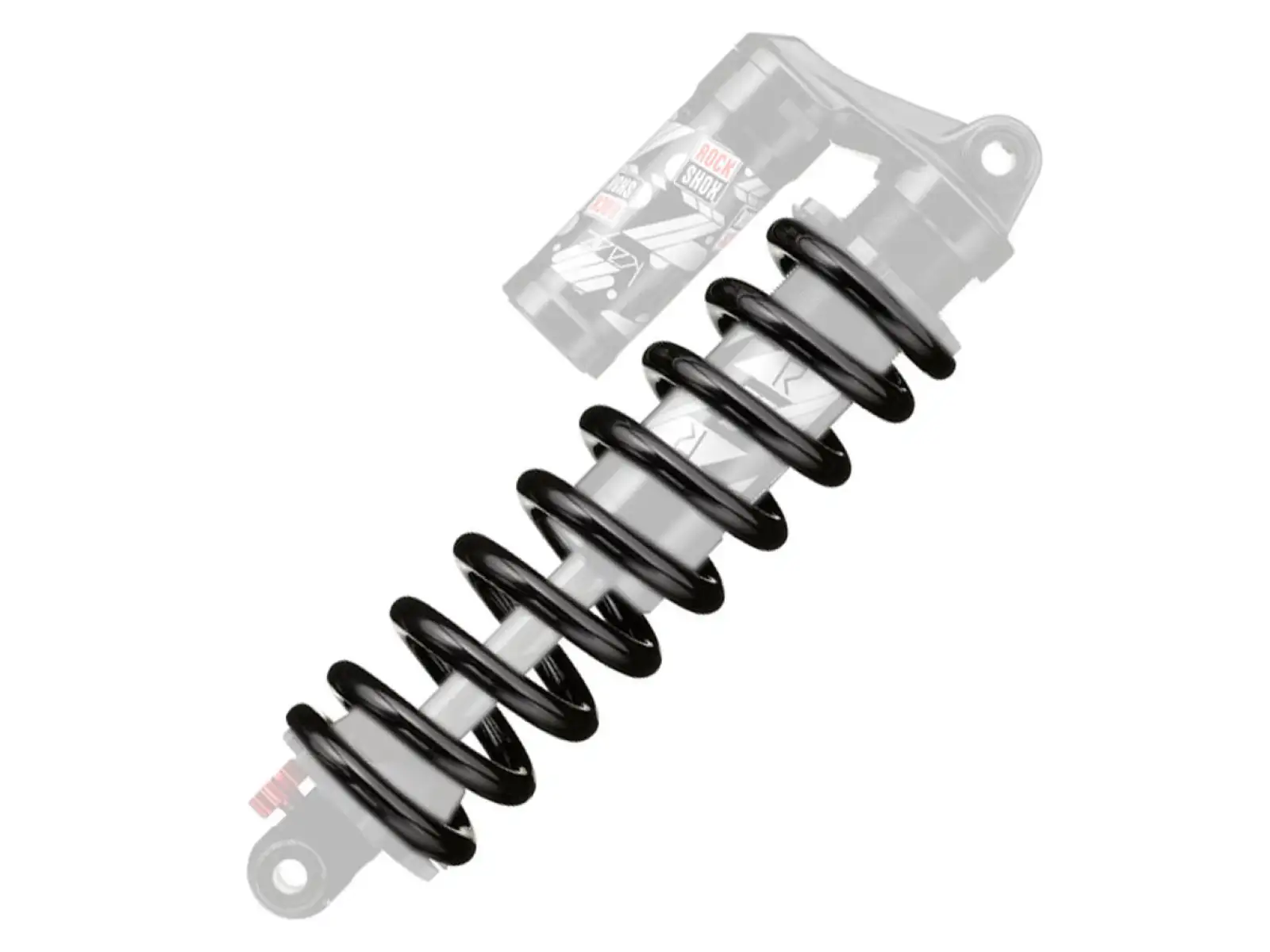 Rock Shox Feder für Vivid/Kage 600 lbs × 240 mm (76 mm) Schwarz