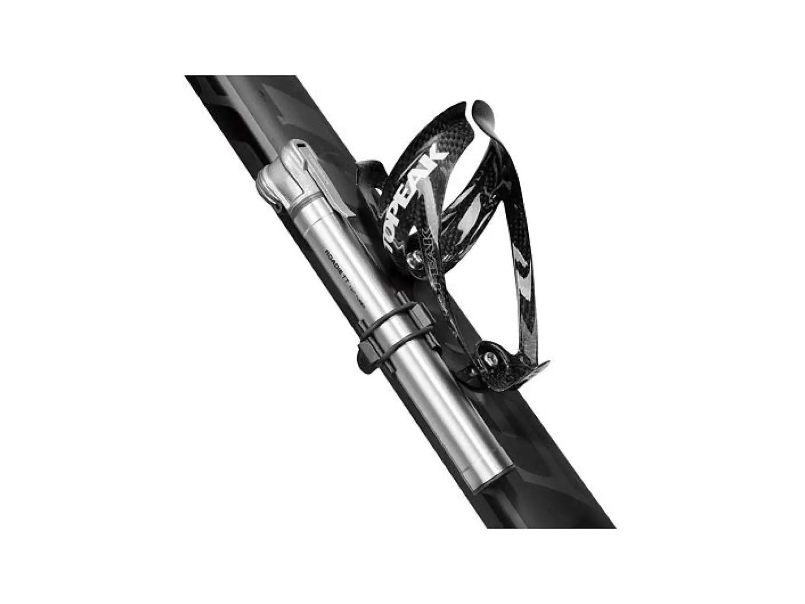 Topeak Roadie TT Pumpe Silber