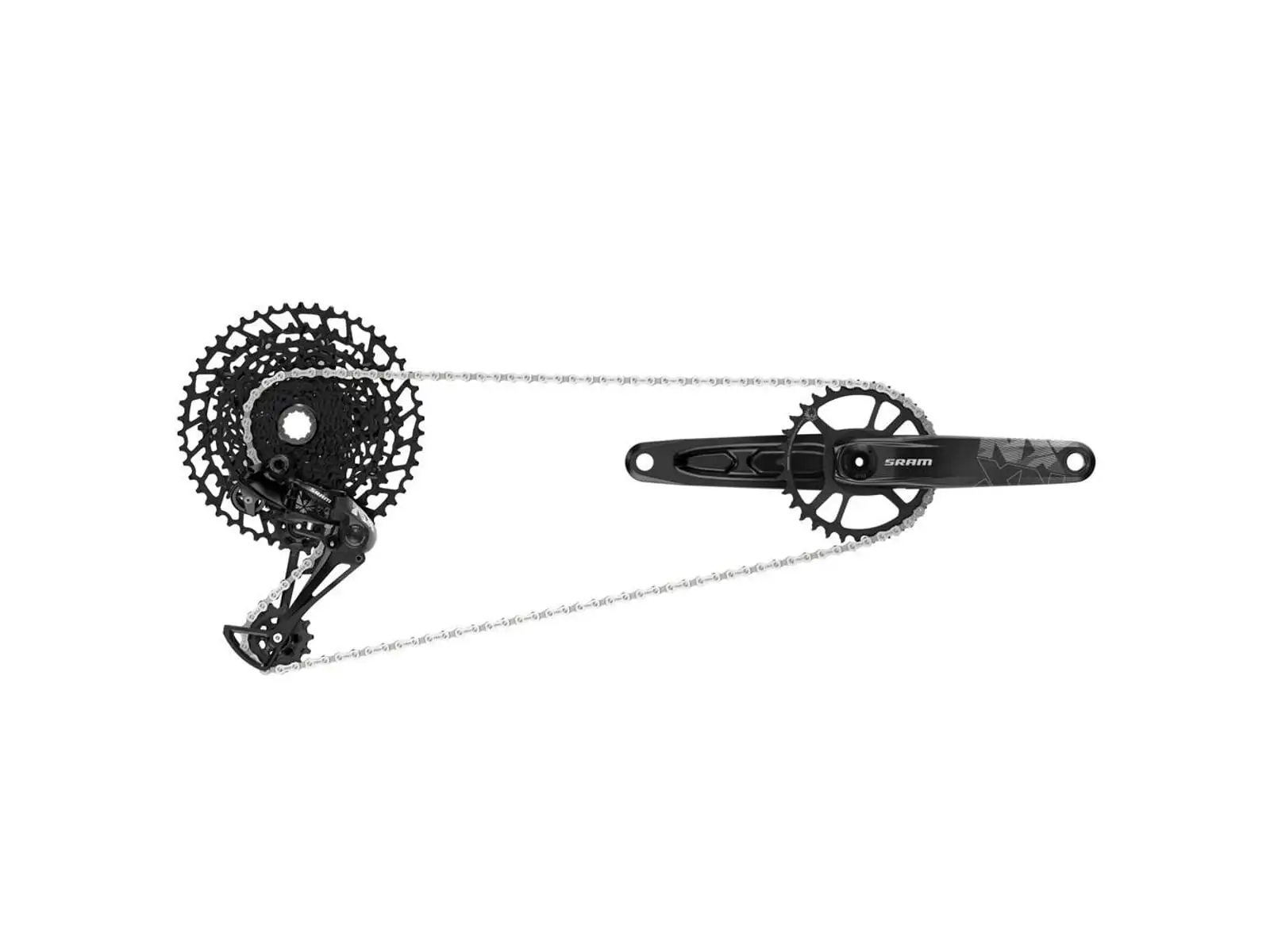Sram NX Eagle DUB Boost Gruppe 170 mm, 32 Zähne