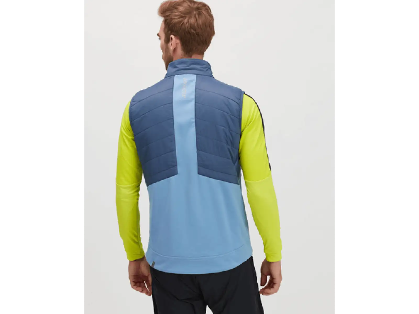 Silvini Grotte Herren gefütterte Weste blau/marineblau