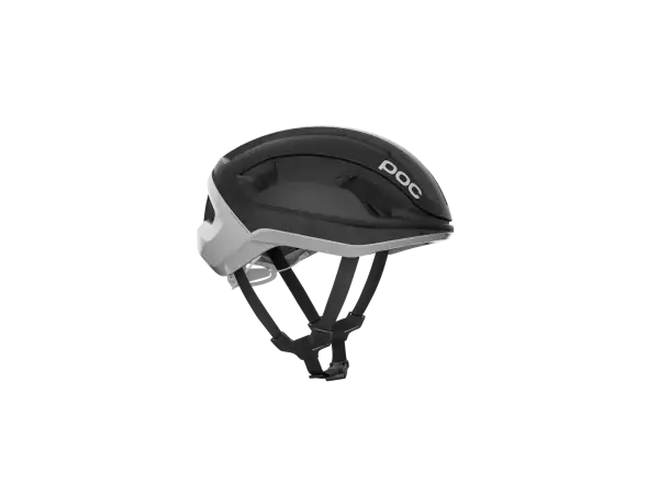 POC Omne Lite Rennradhelm Uranium Black Matt/Hydrogen White