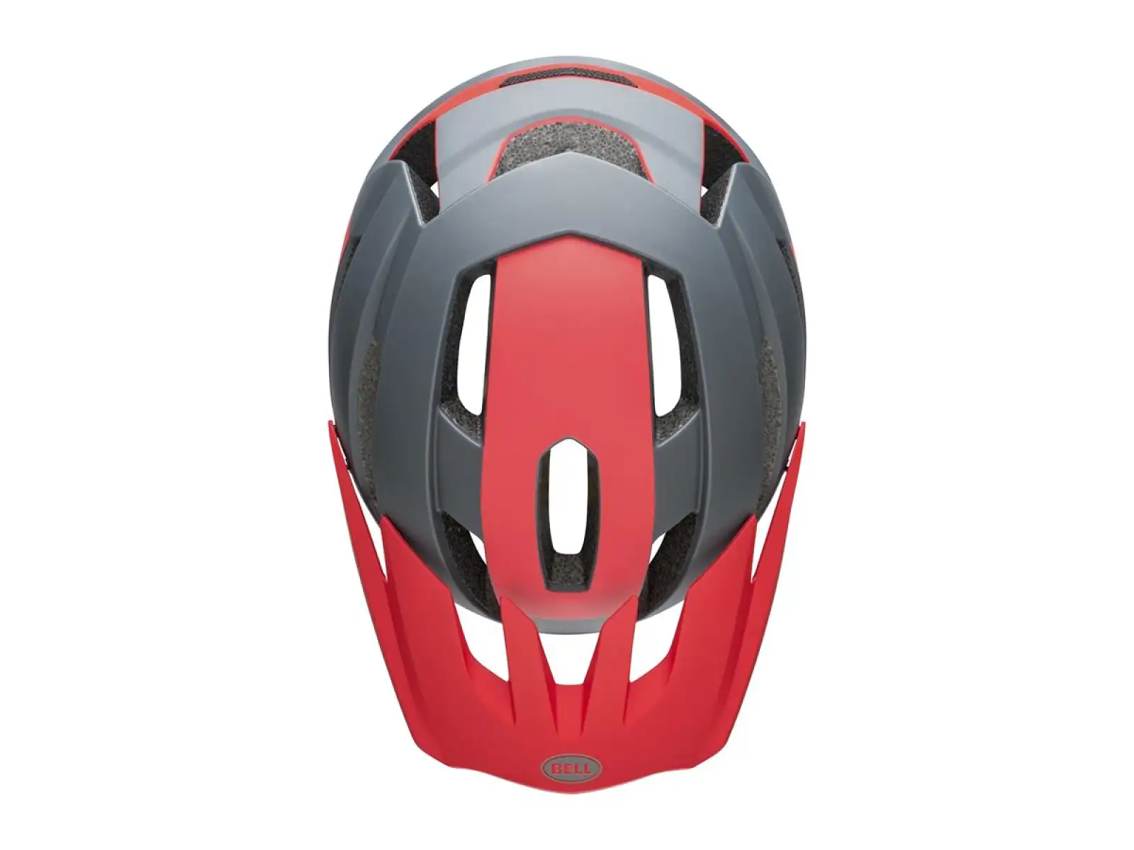 Bell 4Forty Air Mips Helm Mat Gray/Red