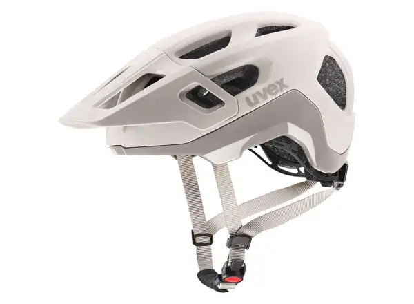 Uvex React MTB Helm Warm grey matt
