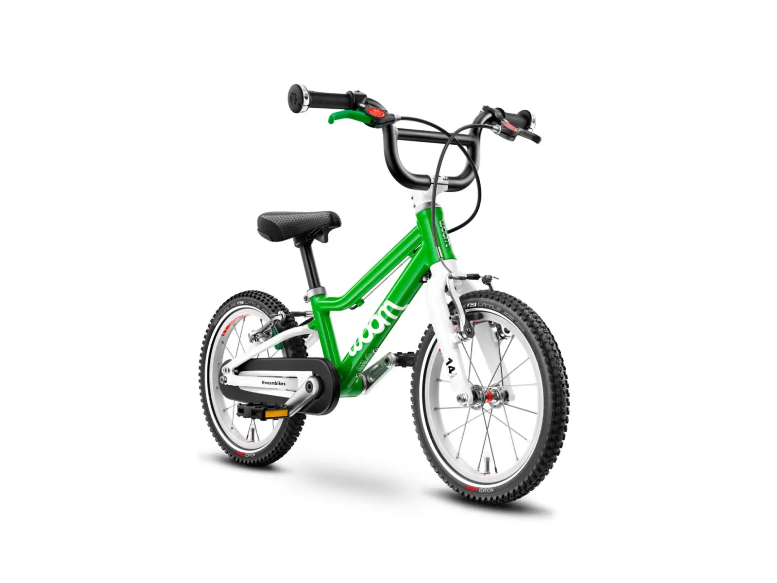 Woom 2 Green 14 Kinderfahrrad