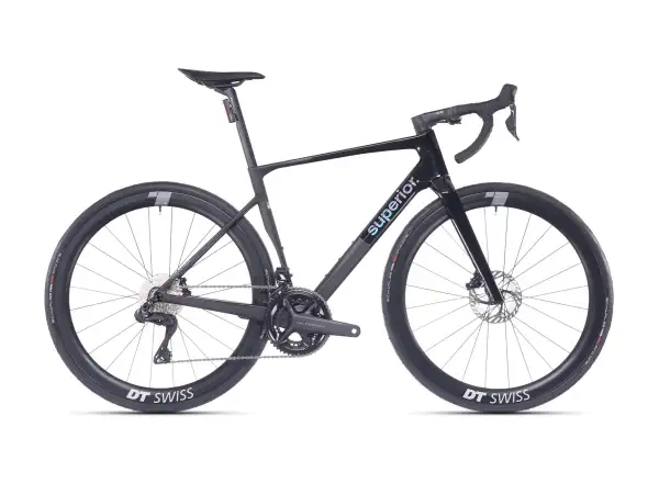 Superior XR 9.7 GF Straßenfahrrad Gloss Rainbow Black / Carbon