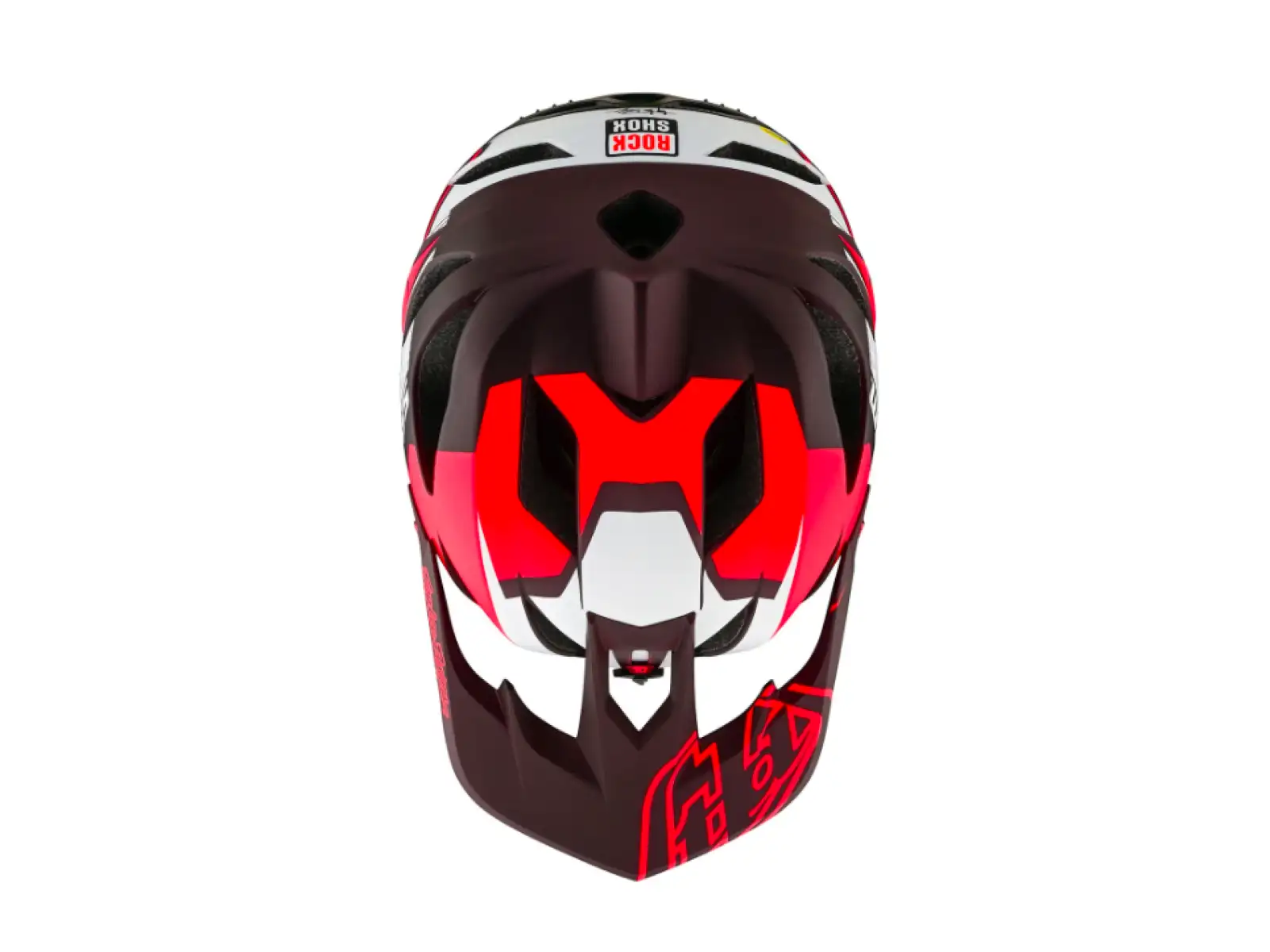 Troy Lee Designs Stage Mips SRAM Helm Vector Red