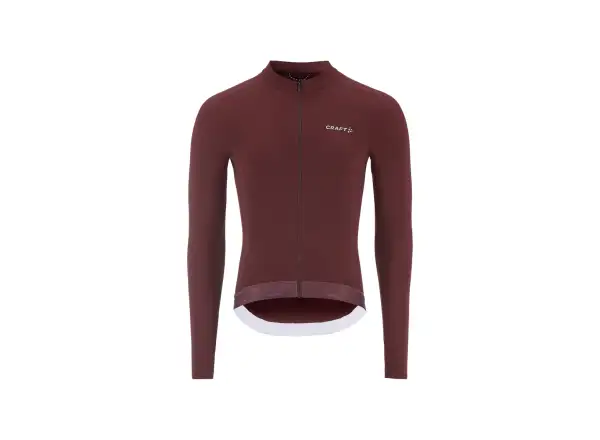 Craft Endur Training Herren-Trikot Langarm rot
