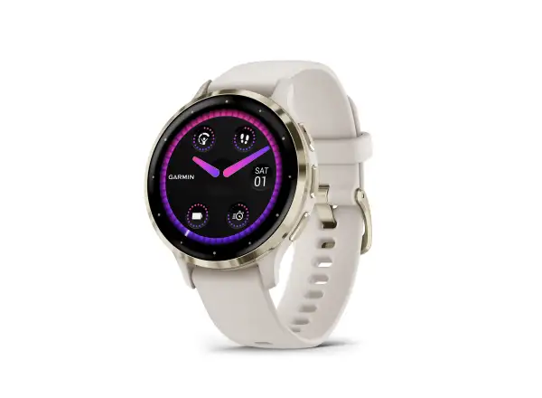Garmin Venu 3S Smartwatch Soft Gold/Ivory