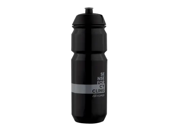 Force Fine Trinkflasche für Fahrradfahrer 750 ml Schwarz/Grau