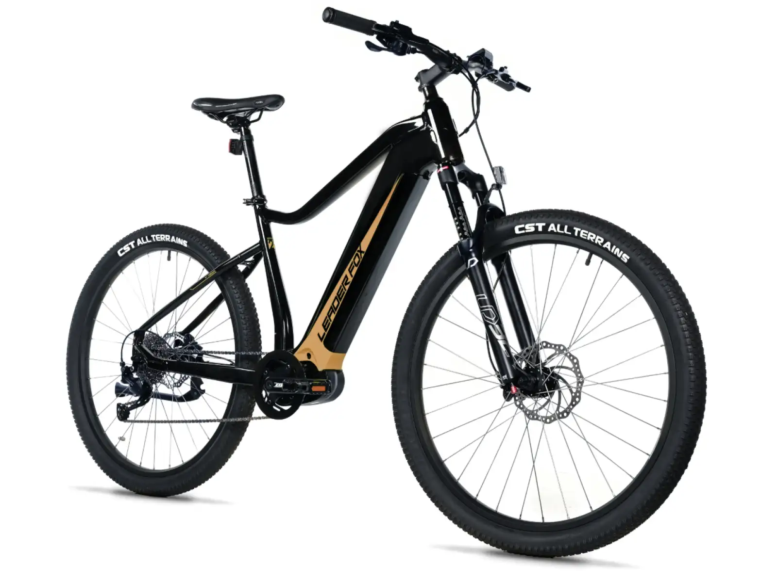 Leader Fox Swan 27,5 Herren E-Mountainbike schwarz
