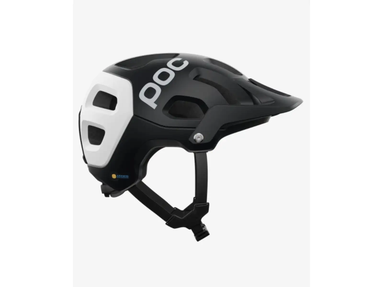 POC Tectal Race MIPS Helm Uranium Black/Hydrogen White Matt