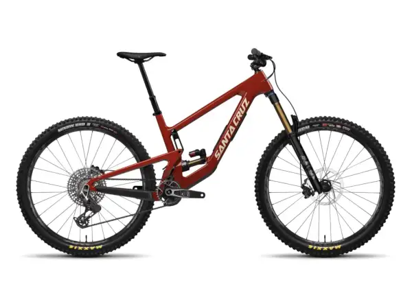 Santa Cruz Megatower 2 CC X0 AXS vollgefedertes Fahrrad Gloss Crimson