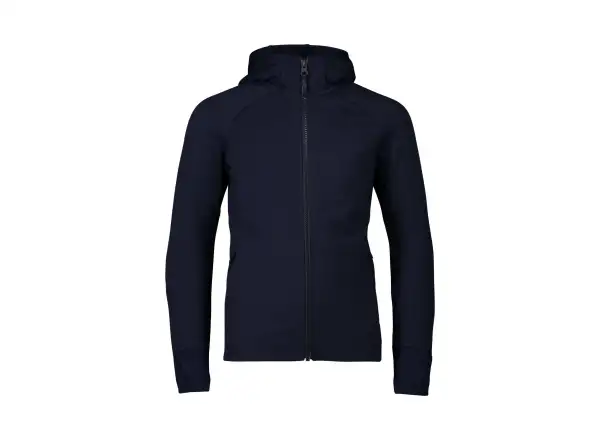 POC Merino Zip Hood Jr Kinderhoodie Turmaline Navy