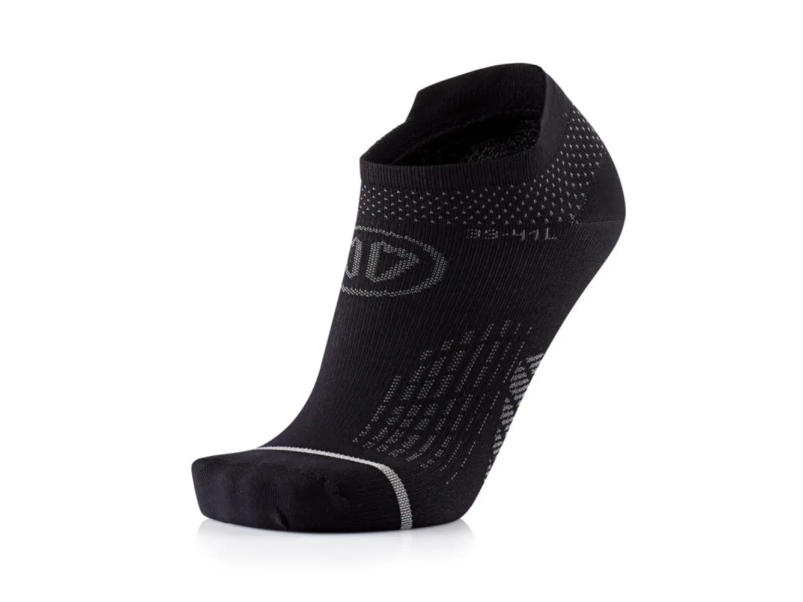Sidas Run Anatomic Knöchelsocken Schwarz