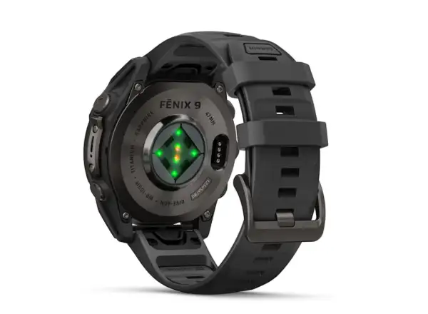 Garmin Fénix 9 – 47 mm Smartwatch Carbon gray DLC Titanium/Black