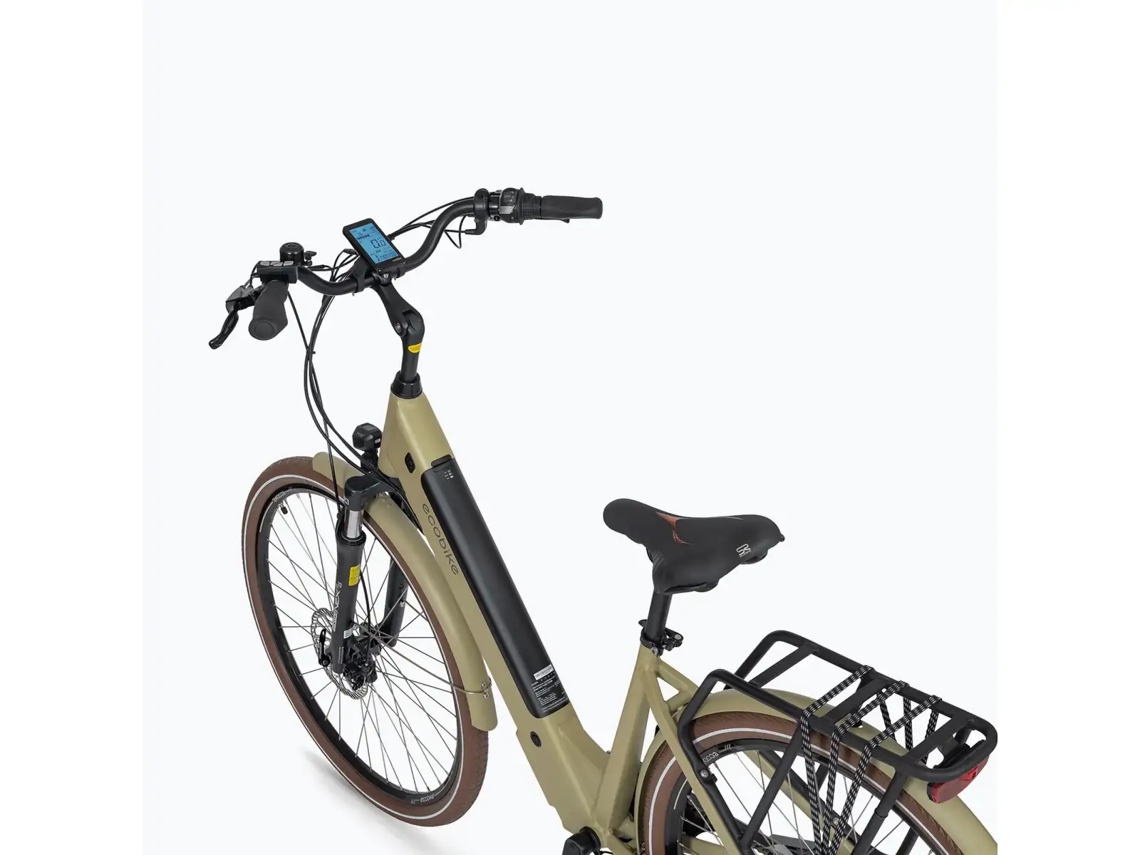 Ecobike X-City Stadt E-Bike 468 Wh Cappuccino