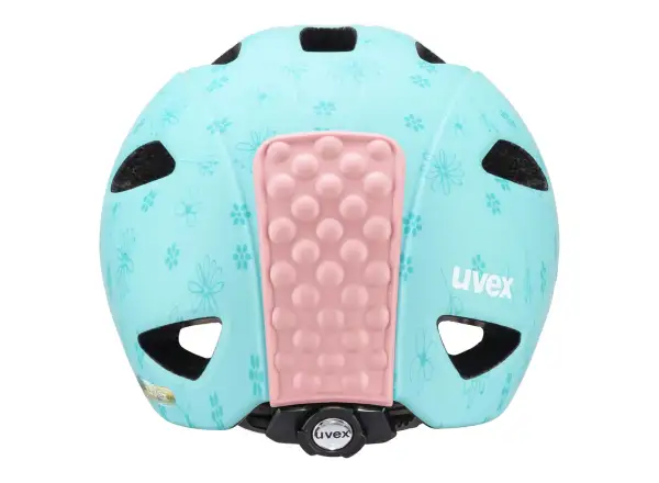 Uvex Oyo Style Kinderhelm Blumen/Cyan Matt