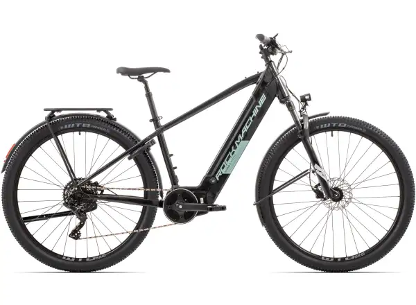 Rock Machine eStorm 90 TOUR Mountain-E-Bike Gloss Black/Olive