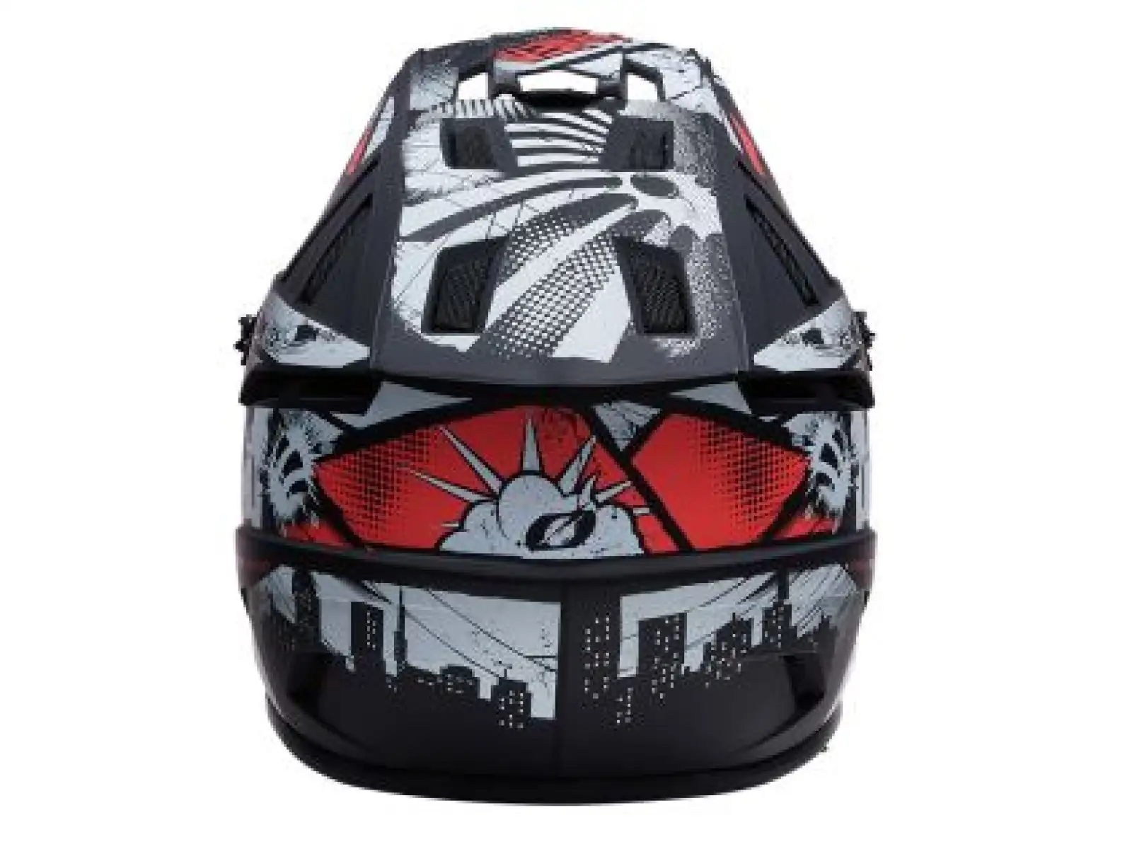 O´Neal Backflip BOOM Helm schwarz/weiß Größe M