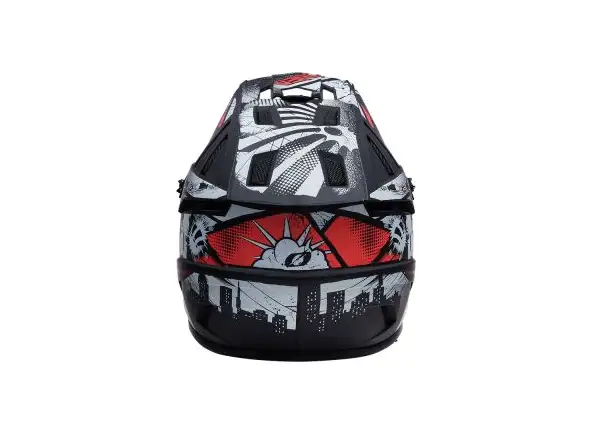 O´Neal Backflip BOOM Helm schwarz/weiß Größe M
