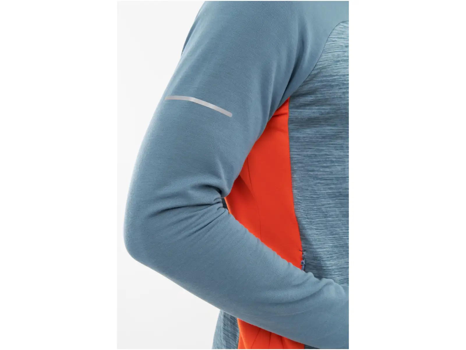 Viking Delmore Herren-Hoodie Grey/orange