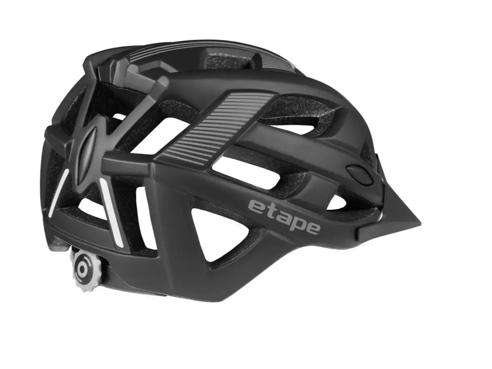Etape Escape Fahrradhelm schwarz matt