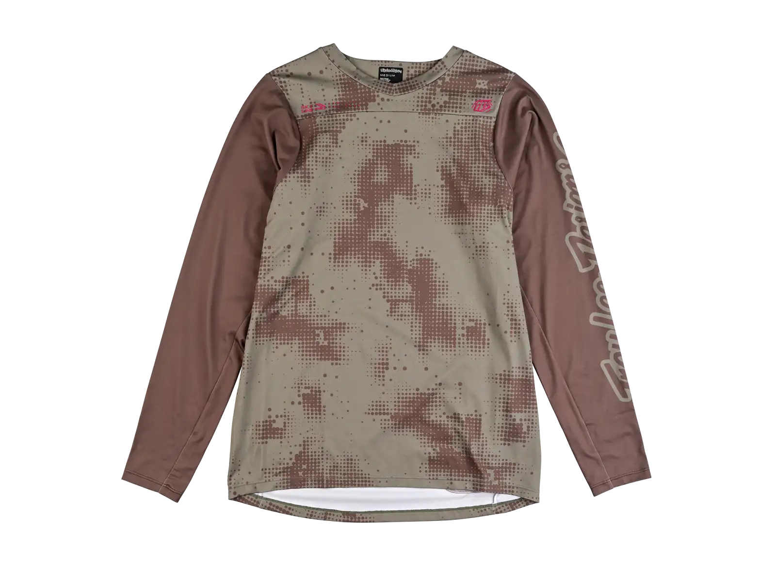 Troy Lee Designs Skyline Chill Herren Longsleeve Shirt Scattered Olive