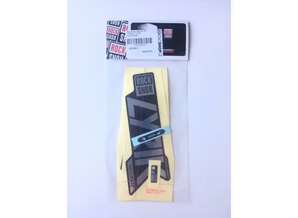 Rock Shox Decal Kit für Lyrik Ultimate 27,5" und 29" Polar Foil / Gloss Black