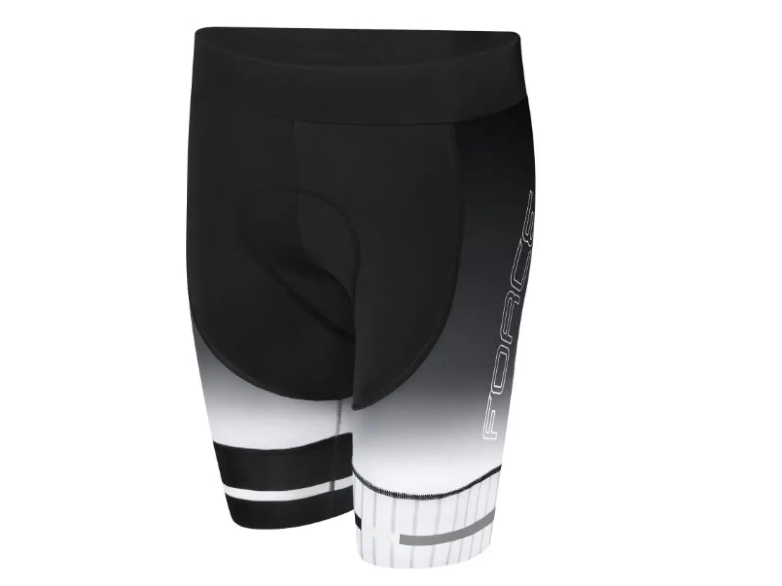Force Dash Lady Damen Shorts mit Polsterung Schwarz/Weiß