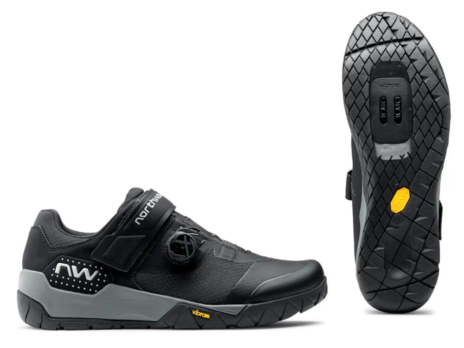 Northwave Overland Plus MTB Herren-Fahrradschuhe Schwarz