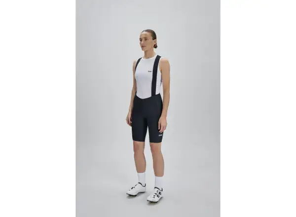 POC Raceday Damen-Radhose mit Polster und Trägern Uranium Black